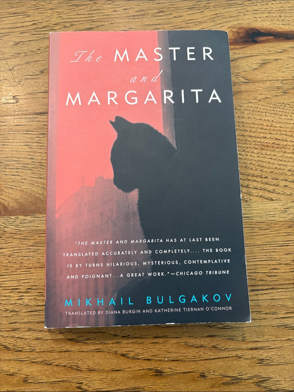 The Master and Margarita by Mikhail Bulgakov - Black & Red Paperback
